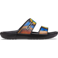 Crocs Classic Spray Dye Slip-on Sandals Slide Unisex 4/6 shoes multi-color New