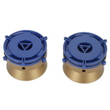 1/4 10in NAB Hub Adapter Polished Aluminum For Studer Akai Bronze