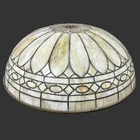 Vintage Tiffany Style-Stained Glass Lamp Ceiling Shade Only