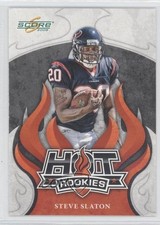 2008 Score Hot Rookies Steve Slaton #HR-25 d0u