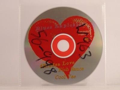 BLUES EXPLOSION KINDSA LOVE/FISH SAUCE (X9) 2 Track CD Single including Plastic 