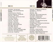 VARIOUS ARTISTS - CLASSIC COUNTRY GOLD NEW CD