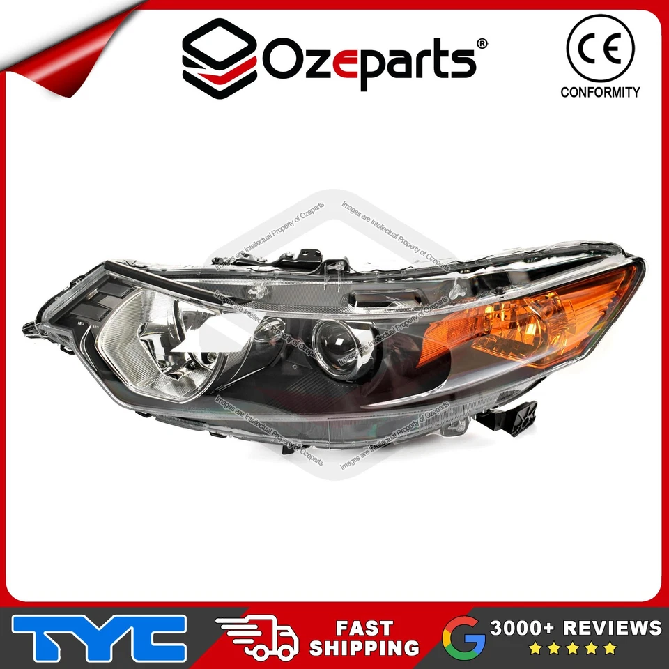 Set / Pair LH+RH Head Light Non Xenon For Honda Accord Euro CU Series 1 08~11 - image 3 of 4