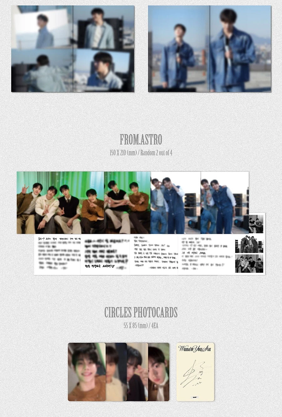 ASTRO Wanna Be Your Star フォトブック ASTRO - [WANNA BE YOUR STAR : TWILIGHT] 9TH ANNIVERSARY