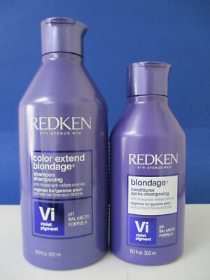 Redken COLOR EXTEND BLONDAGE Shampoo 16.9 oz & Conditioner 10.1 oz (scuffed)