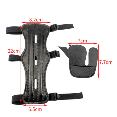 Bogenschießen Armschutz Aus Leder - Verstellbarer Armschoner Für Training & Cosplay