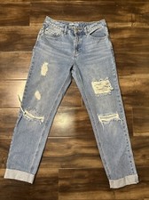 Blue rainbow size medium High Waisted Women’s Jeans
