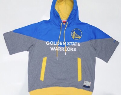 Pupil WARRIORS TEAM SHORT SLEEVE HOODIE Men s Size L .