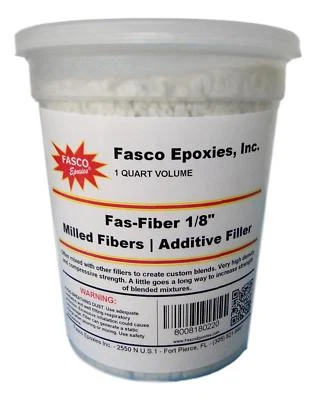 FASCO EPOXIES 1/8" Milled Fibers Quart