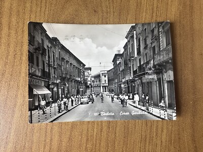 Postkarte Barletta Kurs Garibaldi Reiste 1958 Bh