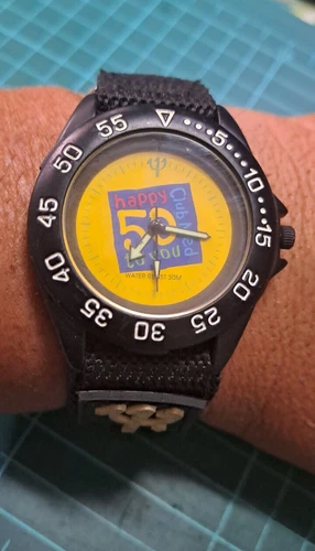 Rare Vintage 90s Alba Seiko Watch Quartz *Club Med Anniversary 50* Working Well