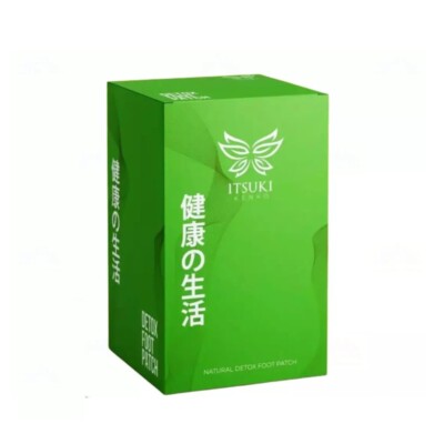 (Japan Made) Itsuki Kenko Detox Foot Patches 50 Pcs Deep Cleansing Toxin Vinegar