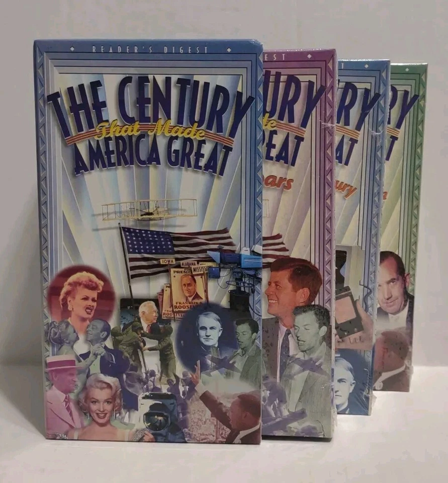 READER'S DIGEST: The Century That Made America Great VHS Box Set * NEW SEALED * - Image 2 of 4