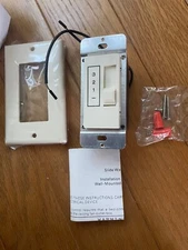Harbor Breeze Ceiling Fan Control & Wall Plate -3 Speed Slide Control 835L