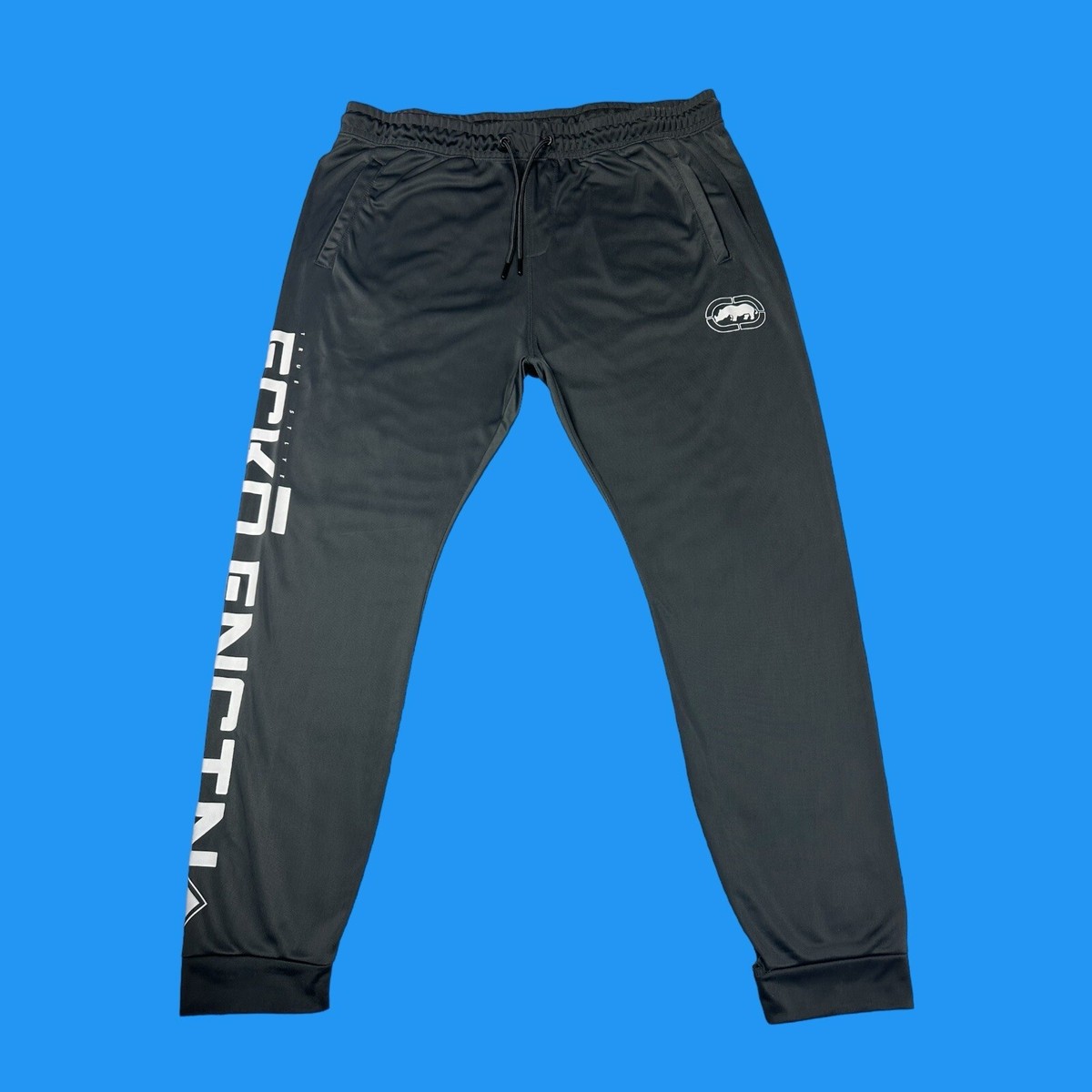 Vintage Ecko Unltd Mens Sz 2XL Function Athletic Graphic Fleece Sweatpants  Read