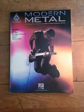 Modern Metal 22-Songs from Various Artists Hal Leonard New Guitar Tab Book 1768