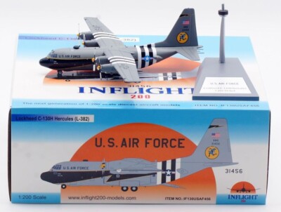 C-130H HERCULES USAF REG: 93-1456 W/S -INFLIGHT 200 IF130USAF456 1/200 PRE ORDER