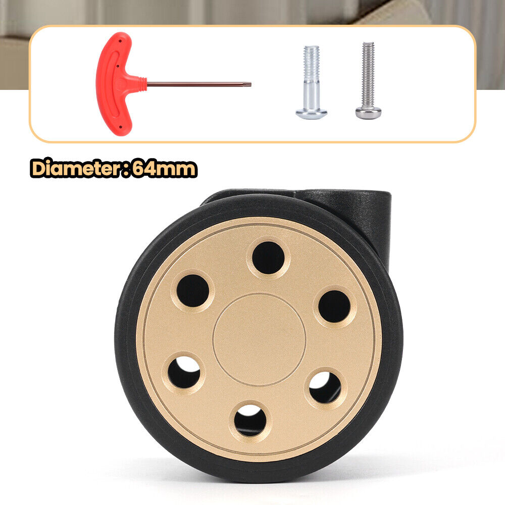 Wheels for RIMOWA Luggage 50mm/64mm Wheel Replacement Parts Wheels for RIMOWA Luggage 50mm/64mm Wheel Replacement Parts