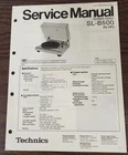 Technics SL-B500 Turntable Service Manual - Original