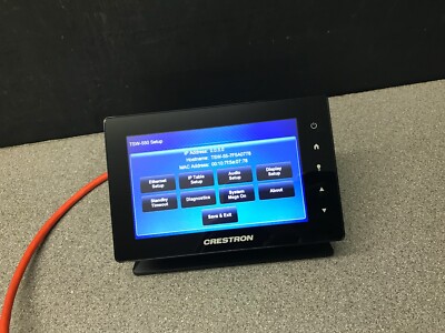 Crestron TSW-550-B-S 5'' Touchscreen mit Tischplatte Ständer #3