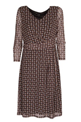COMMA women's dress party dress cocktail dress all-over pattern NEW size 38 40