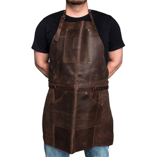 Carhartt Firm Duck Apron 103439-211 Brown Canvas Work Utility