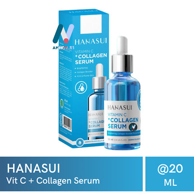 HANASUI Vit C Collagen Serum Anti-Aging Fine Lines Moist Soothe Antioxidant 20ml