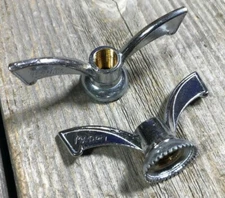 MARCEL LUXE VINTAGE BIKE BICYCLE WHEEL WING NUTS 3/8 SACHS HURET MADE IN FRANCE