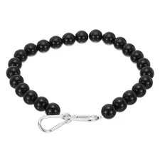 Flagpole Retainer Ring 25 Beaded Mount Ring Accessories Black