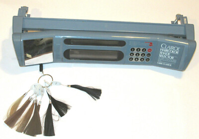 VINTAGE 1988 CLAIROL ELECTRONIC HAIR COLOR SELECTOR! STORE DISPLAY/HAIR SAMPLES
