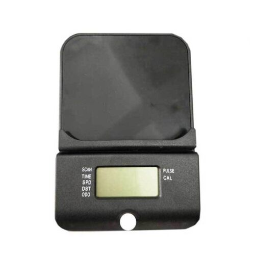 Monitor tachimetro LCD con frequenza cardiaca per cyclette computer bici esercizio - Foto 5 di 9