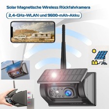Rückfahrkamera Funk Kabellos Für Android Phone iPhone LKW Van Auto RV WIFI Solar