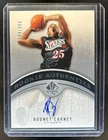 2006-07 SP Authentic Rodney Carney Rookie RC Auto Autograph #/999 76ers