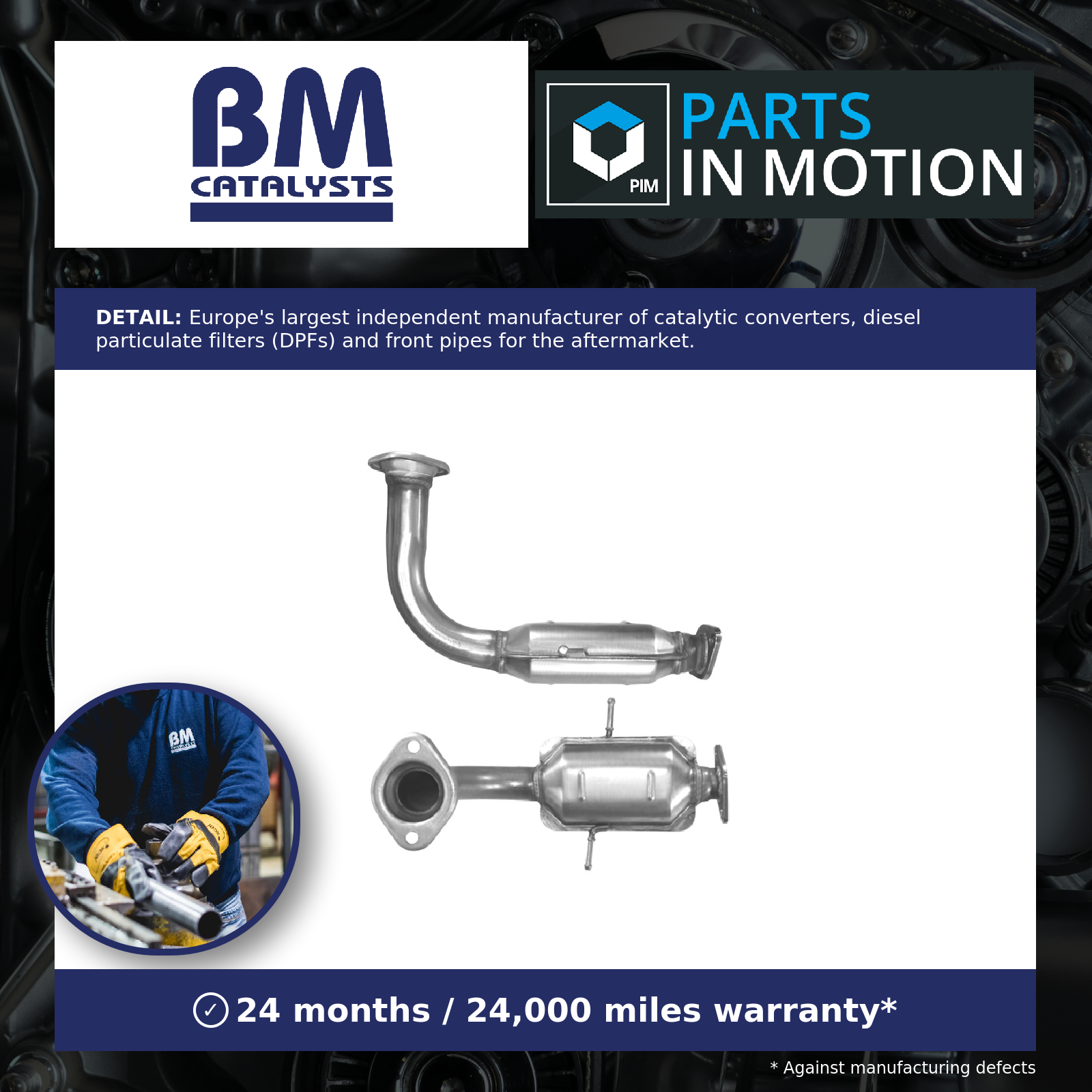 BM Catalysts Diesel Catalytic Converter BM80210 - Image 2