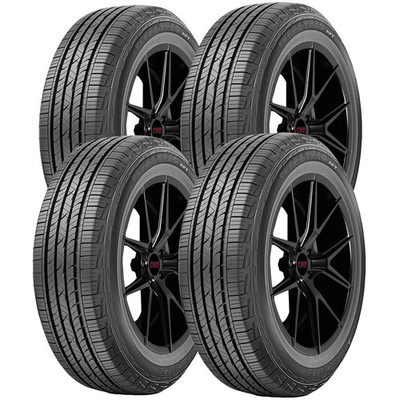 (QTY 4) 245/65R17 Hercules Terra Trac HPT 107T SL Black Wall Tires