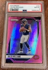 2024 PANINI PRIZM PINK PRIZM #301 CALEB WILLIAMS ROOKIE RC PSA 8 CHICAGO BEARS