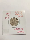 1925 S VG+ 90% SILVER GETTING HARD TO FIND MERCURY DIME