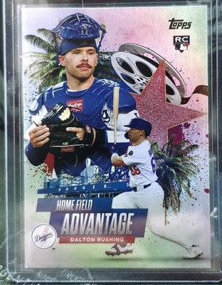 Dalton Rushing 2025 Topps Update HFA RC Case Hit Home Field Advantage SP