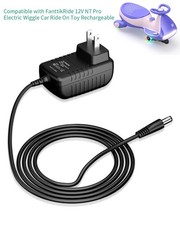 Charger FOR FanttikRide 12V N7 Pro Electric Wiggle Car Ride On Toy Rechargeable