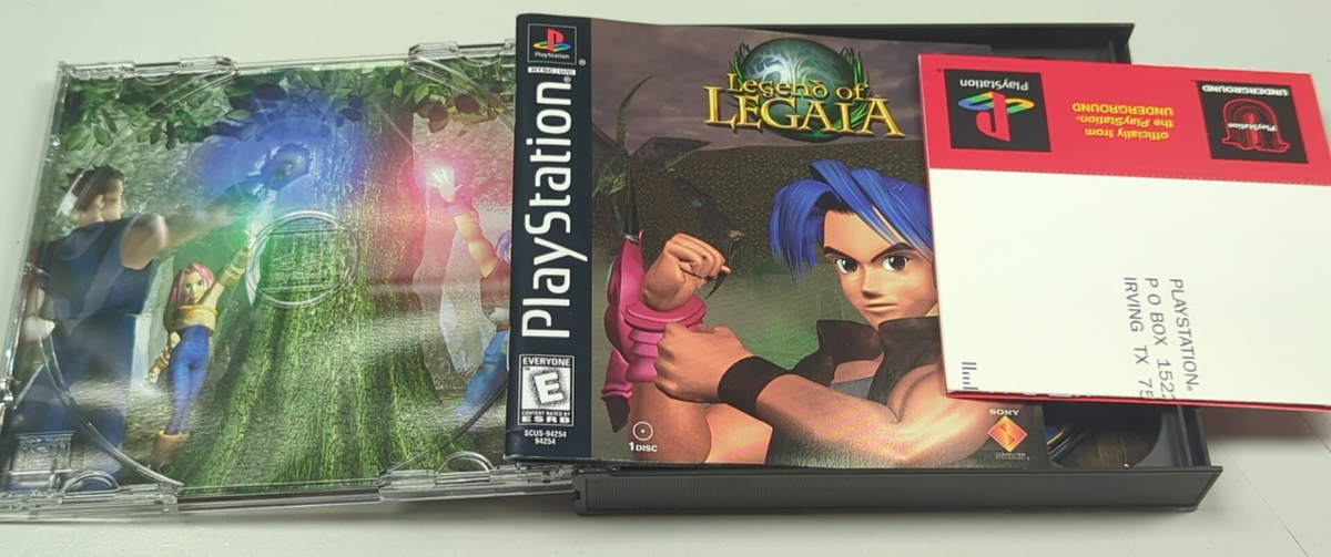 Legend Of Legaia Sur PS1 – Version PAL NL – Complet (CIB) – Très Bon État