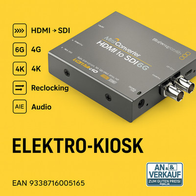   Blackmagic Design Mini Converter HDMI to SDI 6G    Professional Wandler |  