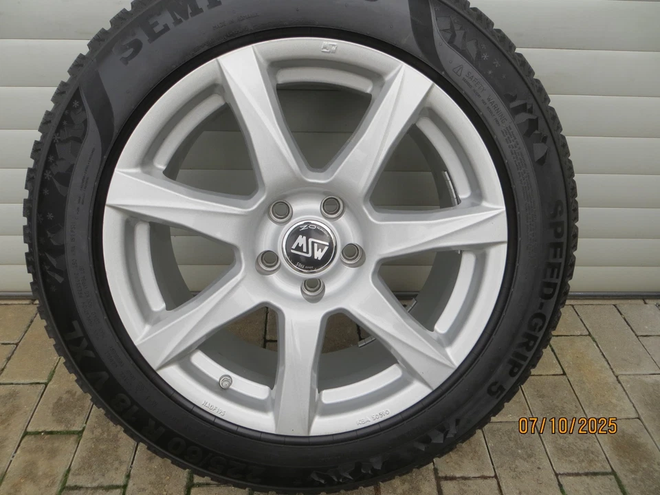 18 Zoll Winterräder 8x18 ET40 KBA 50590 Renault Koleos 225/60R18 RDKS   8 mm - Bild 2 von 4