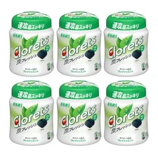 Mondelez Clorets Charcoal Fresh Mint Bottle, 112G X 6_