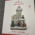Hallmark Keepsake 2015 Holiday Lighthouse #4 Christmas Ornament w Santa Claus — photo 3