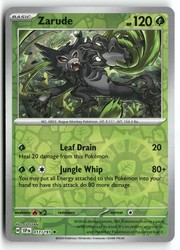 Zarude 011/191 Surging Sparks Reverse Holo