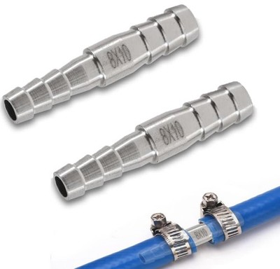 Edelstahl Schlauchtülle Schlauchverbinder Schlauchstutzen Reduzierung 6-12mm