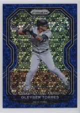 2021 Panini Prizm Tier II Blue Donut Circle 21/199 Gleyber Torres #199 g2u