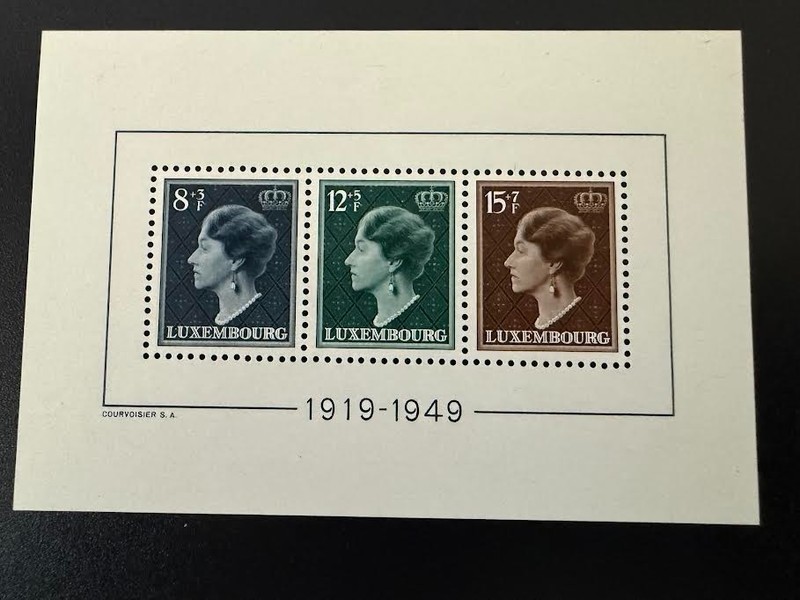 Luxembourg Stamps.Sc.B151.Block.MNH.