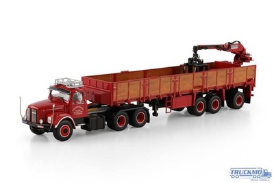 WSI Severs Scania L110 Day Cab Torpedo Steinauflieger 01-4676