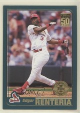 2001 Topps Home Team Advantage Edgar Renteria #617 00ah